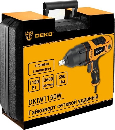Гайковерт Deko DKIW1150 083-1082 (кейс)