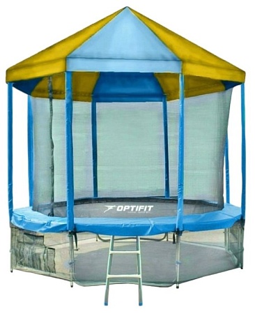 Каркасный батут Optifit Like 16ft с крышей