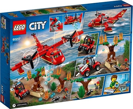 Конструктор LEGO City 60217 Пожарный самолет