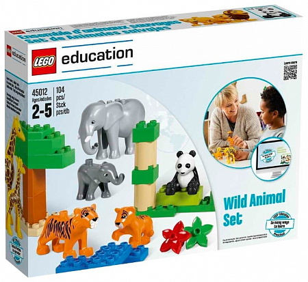 Конструктор LEGO Education PreSchool DUPLO Дикие животные 45012