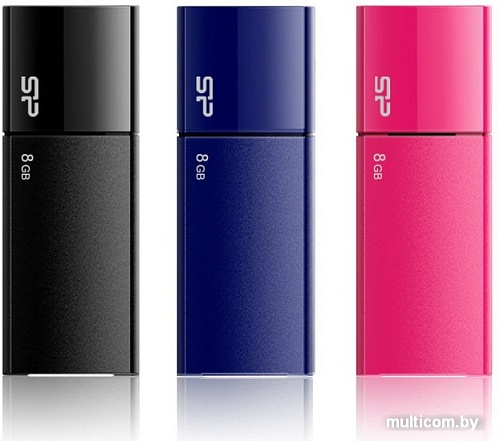 USB Flash Silicon-Power Ultima U05 8GB Blue (SP008GBUF2U05V1D)