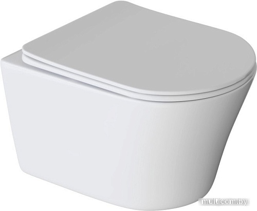 Унитаз White Wave Trend (белый глянец)