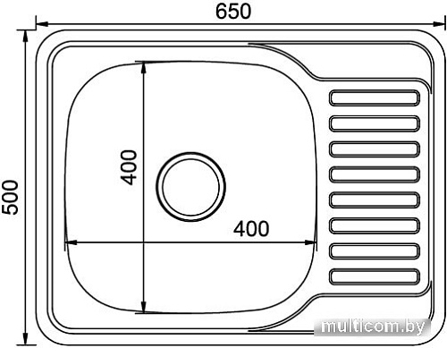 Кухонная мойка Mixline 528193