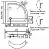 Душевой поддон RGW Стиль PL 90x90