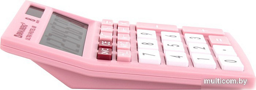 Бухгалтерский калькулятор BRAUBERG Ultra Pastel-08-PK 250514 (розовый)