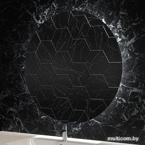 Пекам Зеркало LED RingFly-80х80dpcl (взмах руки/подогрев/часы)