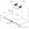 Кухонная вытяжка Jetair Monica 90 INX (PRF0025374)