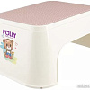Подставка для умывания Полимербыт Polly 4341520 (розовый)