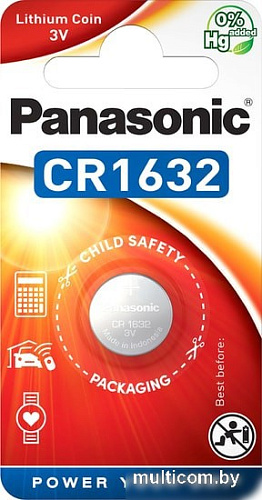 Батарейки Panasonic CR1632 CR-1632EL/1B