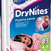 Трусики Huggies DryNites 4-7 лет для девочек (10 шт)