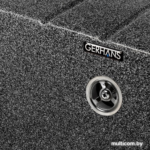 Кухонная мойка Gerhans B20 (графит)