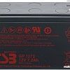 Аккумулятор для ИБП CSB GP1272 25W F2 (12В/7.2 А·ч)