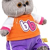 Классическая игрушка BUDI BASA Кот Басик Baby в костюмчике в стиле спорт-шик 10880342