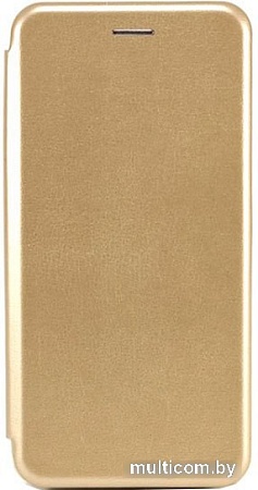 Чехол для телефона Case Magnetic Flip для Redmi Note 8 2019/2021 (золотой)