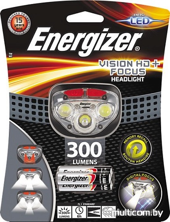 Фонарь Energizer HLVision HD+Focus