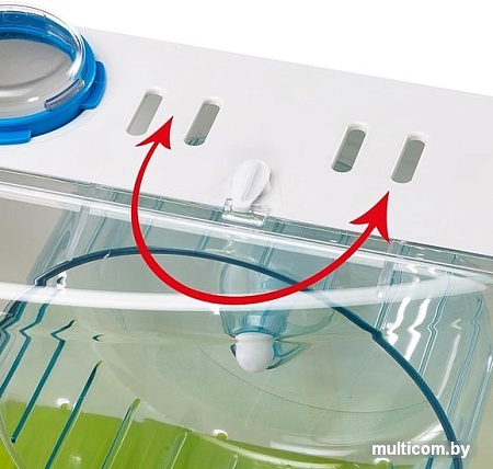 Клетка Ferplast Olimpia (белый/салатовый) 57922599