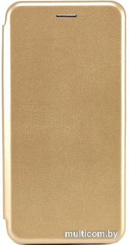 Чехол для телефона Case Magnetic Flip для Redmi Note 8 2019/2021 (золотой)