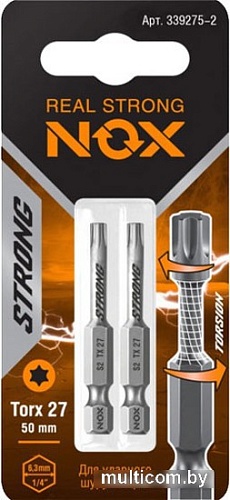 Набор бит Nox Strong 339275-2.21.2 (4x2 шт)