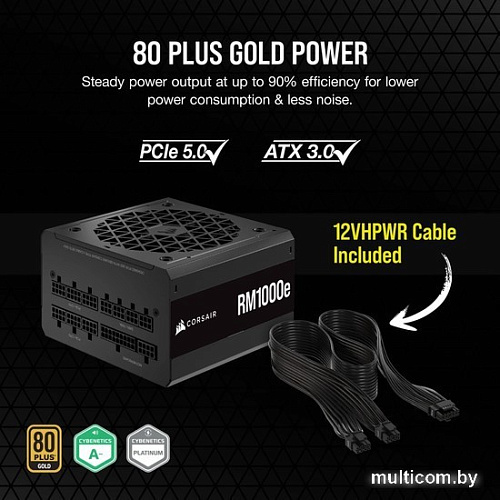 Блок питания Corsair RM1000e CP-9020264-EU