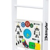 Детский спортивный комплекс Kampfer Baby Step Busyboard (жемчужный/бизиборд белый)