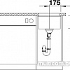 Кухонная мойка Blanco Subline 320-U (антрацит)