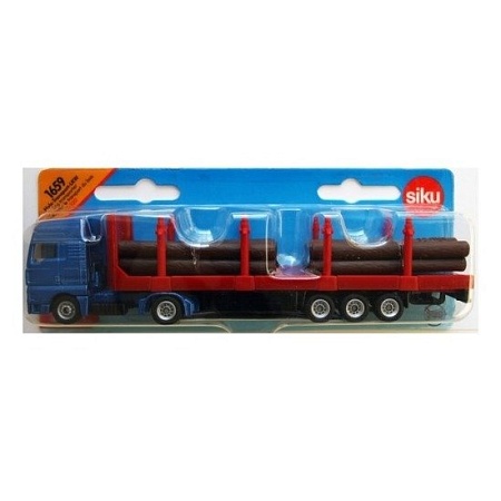 Грузовик Siku MAN для перевозки бревен 1659