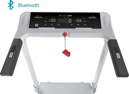 Электрическая беговая дорожка Unixfit Hi-tech F2 Plus (arctic ice)