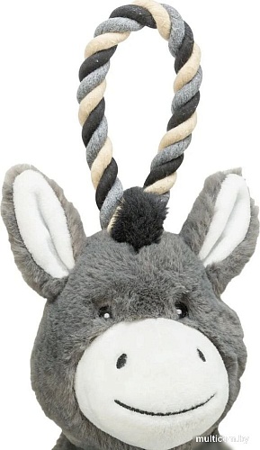 Игрушка для собак Trixie Ослик на веревке 36099