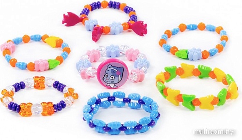 Набор для создания поделок/игрушек Полесье Оранжевая корова Маленькая модница 64520 (176 эл)