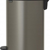 Brabantia Pedal Bin NewIcon 20 л (платиновый)