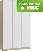 Шкаф распашной Soma Lord Lite 120x200 (дуб сонома/белый)