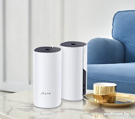 Wi-Fi роутер TP-Link Deco P9 (2 шт.)