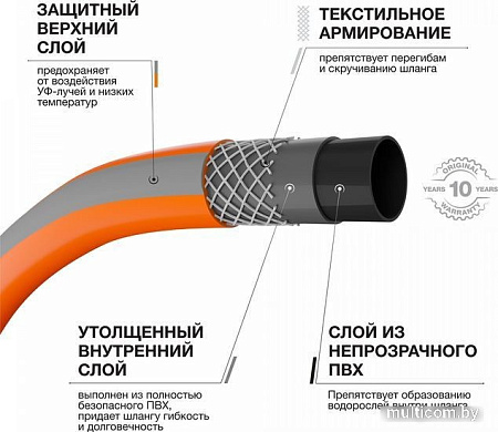 Шланг Daewoo Power MaxiFlex DWH 3134 (3/4", 25 м)