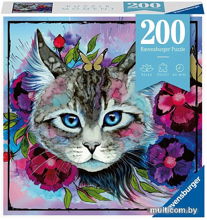 Пазл Ravensburger Ravensburger Кошачьи глазки 12960 (200 эл)