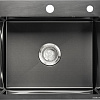 Кухонная мойка Saniteco 5045 PVD (с сифоном, дозатором и коландером)