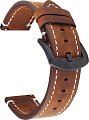 Ремешок Rumi кожаный Leather GT3 22 мм (темно-коричневый)