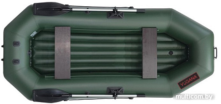 Моторно-гребная лодка Yugana S-280 НД (оливковый)