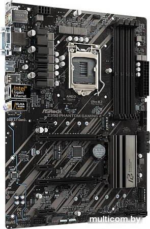 Материнская плата ASRock Z390 Phantom Gaming 4
