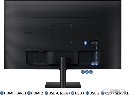 Монитор Samsung Smart M7 LS32BM702UIXCI