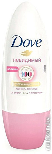 Антиперспирант шариковый Dove Невидимый. Нежность лепестков 50 мл