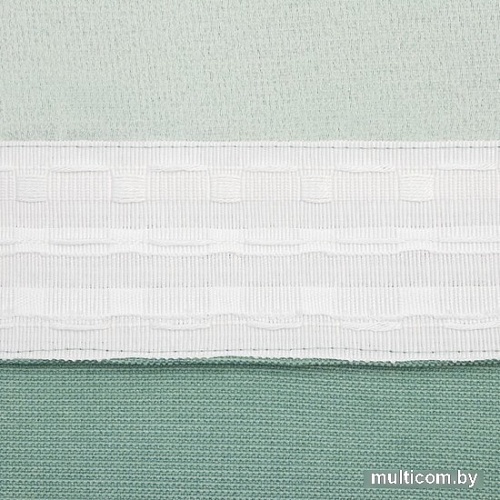 Штора Этель Структурная 7062920 130x300 (светло-зеленый, 1 шт)