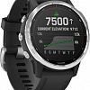 Умные часы Garmin Fenix 6 Solar 42 мм (серебристый/черный)