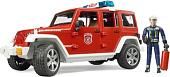 Bruder Jeep Wrangler Unlimited Rubicon fire department 02528