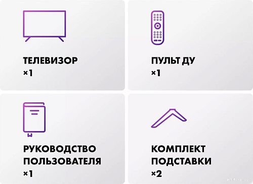 Телевизор Evo TV 43 White TD0051750RU