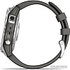 Умные часы Garmin Fenix 7 Solar 47 мм (серебристый/графитовый)