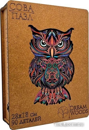 Пазл Dream Woods Сова II P-007 (90 эл)
