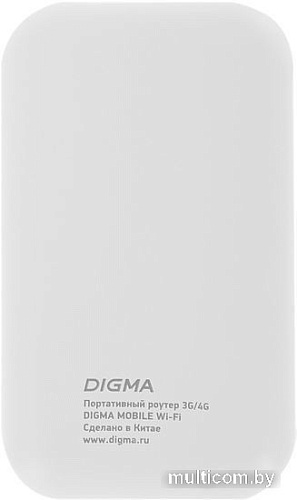 Мобильный 4G Wi-Fi роутер Digma DMW1880 (белый)