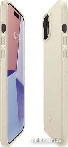 Чехол для телефона Spigen Thin Fit для iPhone 15 ACS06782 (бежевый)