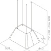 Кухонная вытяжка Elica Ikona Light IX/F/60 PRF0165071