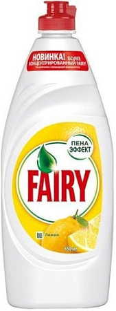 Средство для мытья посуды Fairy Oxi Сочный лимон 450 мл